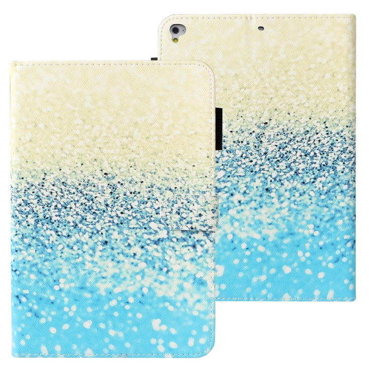 Cross Texture Painted Horizontal Leather Case with Sleep / Wake-up Function & Card Slot & Holder & Wallet