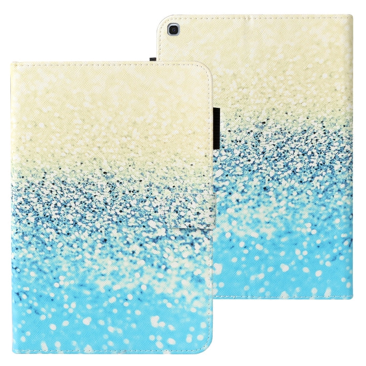 Cross Texture Painted Horizontal Leather Case with Sleep / Wake-up Function & Card Slot & Holder & Wallet