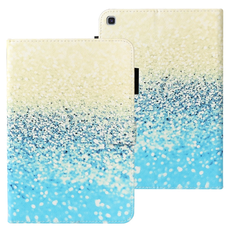 Cross Texture Painted Horizontal Leather Case with Sleep / Wake-up Function & Card Slot & Holder & Wallet