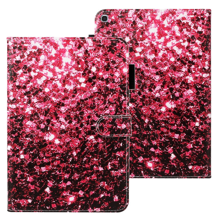 Cross Texture Painted Horizontal Leather Case with Sleep / Wake-up Function & Card Slot & Holder & Wallet