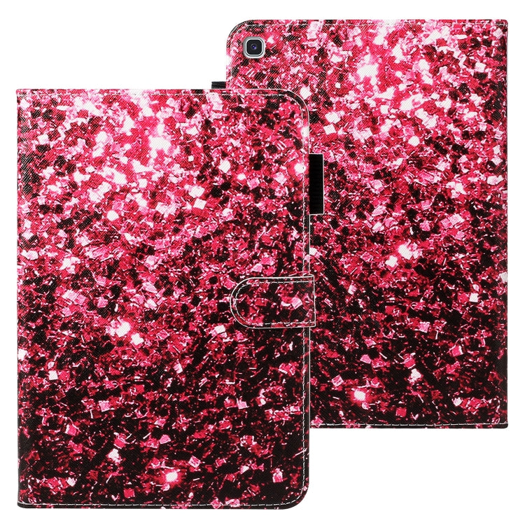 Cross Texture Painted Horizontal Leather Case with Sleep / Wake-up Function & Card Slot & Holder & Wallet