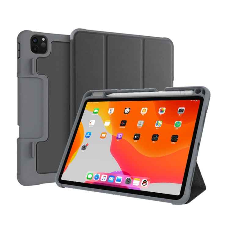 Mutural Horizontal Flip PC + TPU + PU Leather Case with Holder & Pen Slot