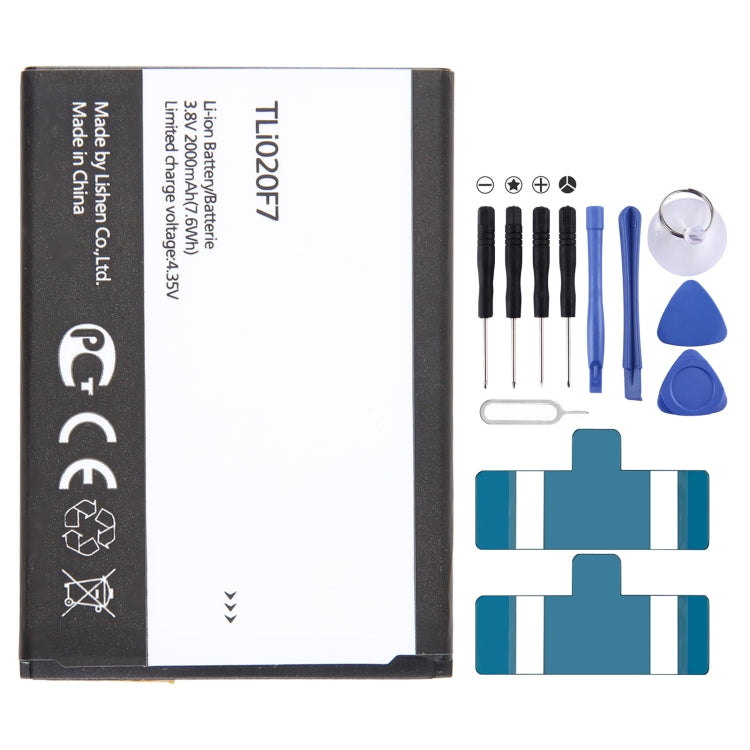 300mAh Battery Replacement, For Alcatel JOY TAB 2 9032Z, For Alcatel Joy Tab 9029Z, For Alcatel One Touch Pixi 3 Tab 7.0 LTE 4G, For Alcatel OneTouch EVO 7 HD E710, For Alcatel 3L 2020 5029D, For Alcatel T790H T790S, For Alcatel One Touch Idol 4S OT-60...