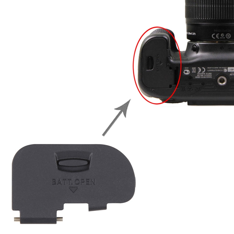 Pour Nikon D40 / D60 / D3000 / D5000 Couvercle du compartiment à piles OEM, Pour Canon EOS 70D / EOS 80D, Pour Canon EOS 40D / EOS 50D, Pour Canon EOS 7D, Pour Canon EOS 350D / EOS 400D, Pour Canon EOS 1100D, Pour Canon EOS 450D / EOS 500D / EOS 1000D ...