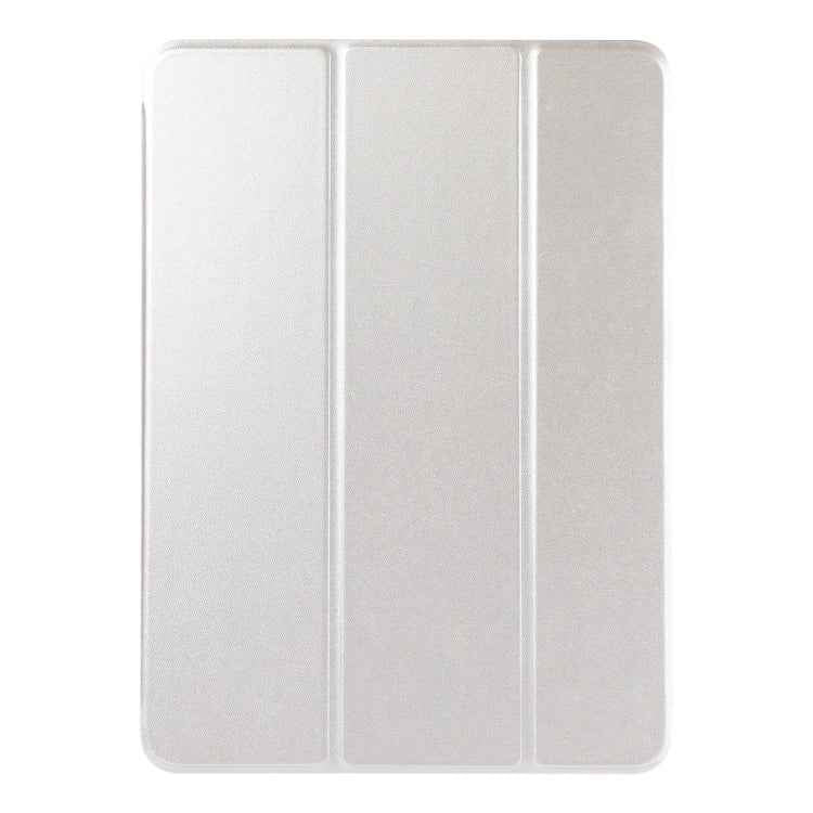 Horizontal Flip Ultra-thin Double-sided Clip Without Magnetic PU Leather Case With Three-folding Holder & Sleep / Wake-up Function, For iPad Pro 11 inch (2020) / Pro 11 2018 / Air 2020 10.9