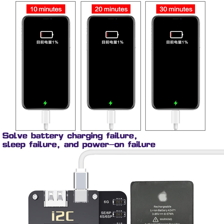 i2C KC01 Multi-function Comprehensive Battery Repair Instrument for iPhone 6-14 Pro Max