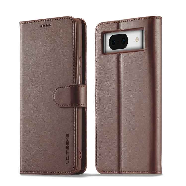 LC.IMEEKE Calf Texture Flip Leather Phone Case