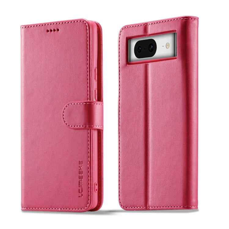 LC.IMEEKE Calf Texture Flip Leather Phone Case