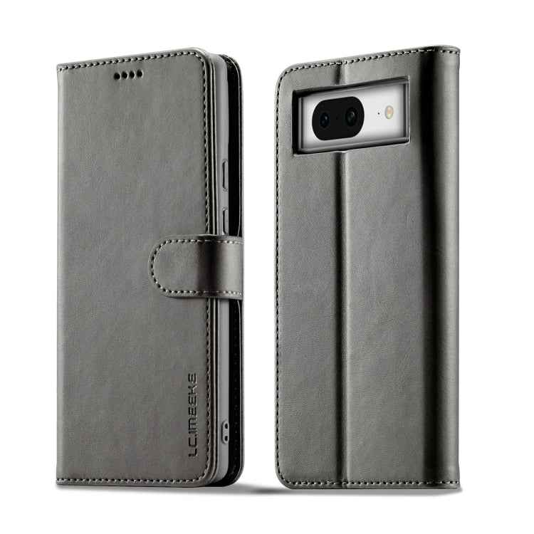 LC.IMEEKE Calf Texture Flip Leather Phone Case
