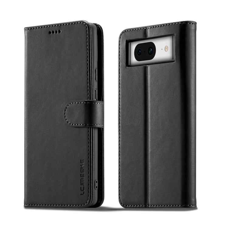 LC.IMEEKE Calf Texture Flip Leather Phone Case