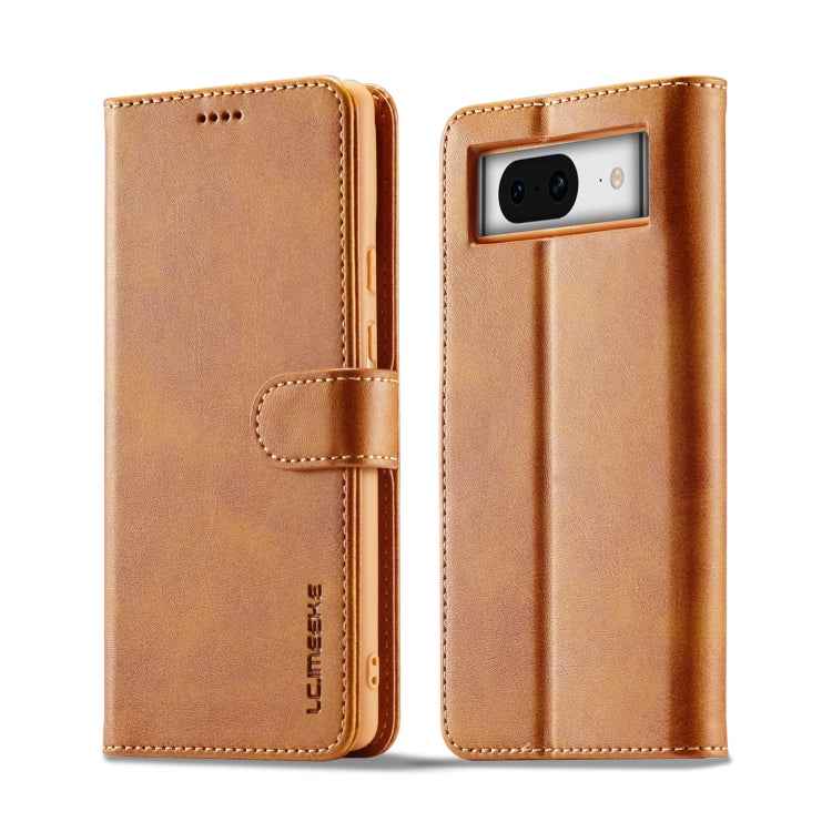 LC.IMEEKE Calf Texture Flip Leather Phone Case