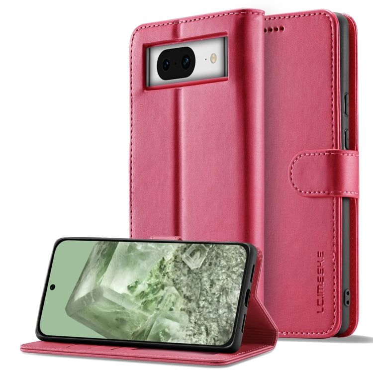 LC.IMEEKE Calf Texture Flip Leather Phone Case