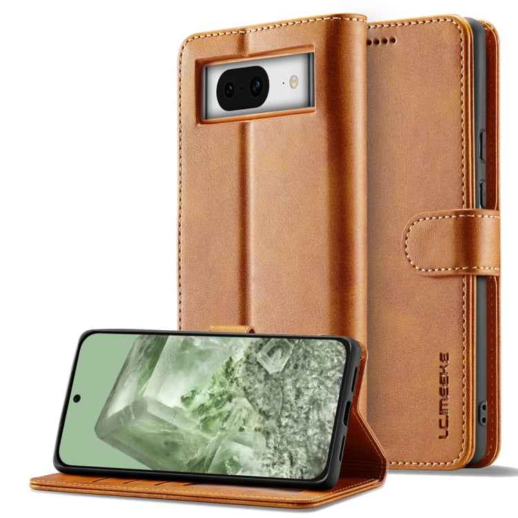 LC.IMEEKE Calf Texture Flip Leather Phone Case