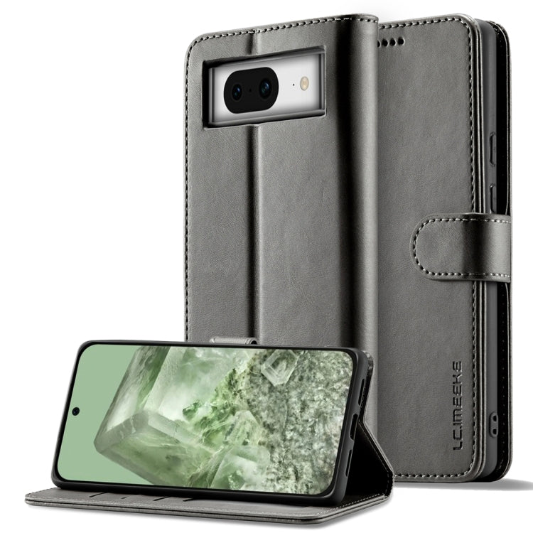 LC.IMEEKE Calf Texture Flip Leather Phone Case
