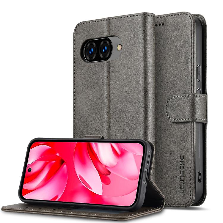 LC.IMEEKE Calf Texture Flip Leather Phone Case