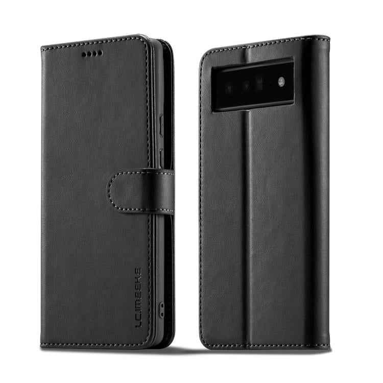 LC.IMEEKE Calf Texture Flip Leather Phone Case