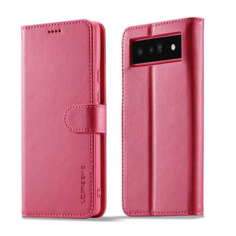 LC.IMEEKE Calf Texture Flip Leather Phone Case