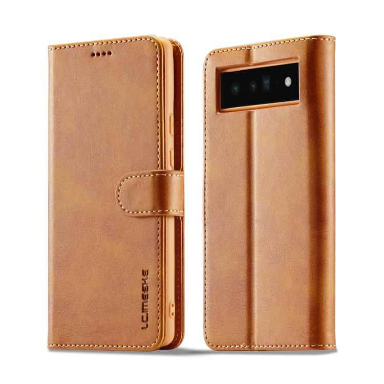 LC.IMEEKE Calf Texture Flip Leather Phone Case