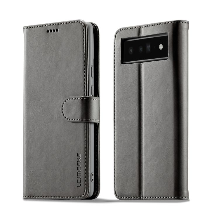 LC.IMEEKE Calf Texture Flip Leather Phone Case