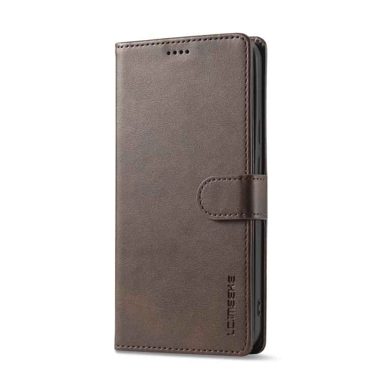 LC.IMEEKE Calf Texture Flip Leather Phone Case