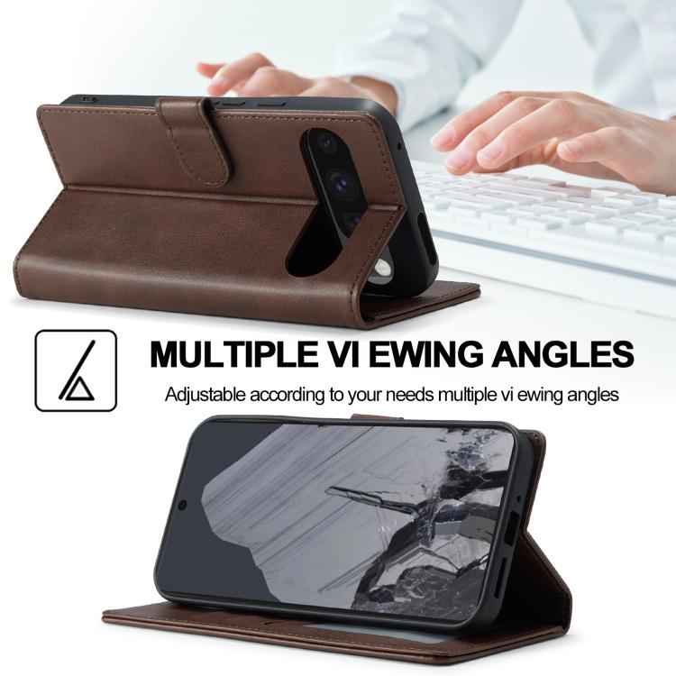 LC.IMEEKE Calf Texture Flip Leather Phone Case