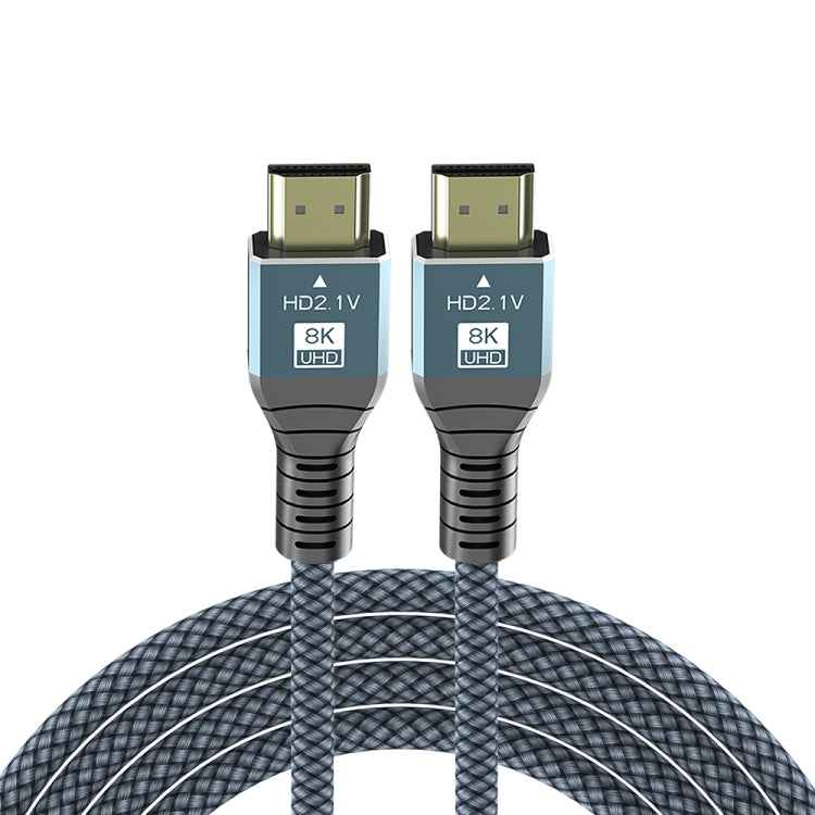 HDMI 2.1 Version 8K 60Hz UHD 48Gbps Cable, 1m, 2m, 3m