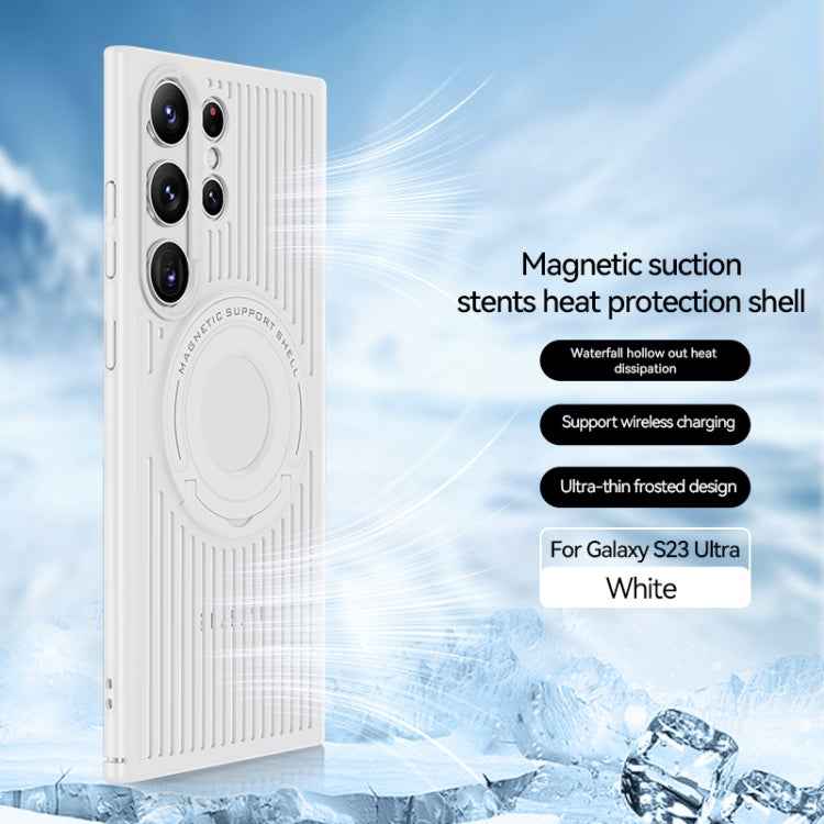 Cooling MagSafe Magnetic Ring Holder Phone Case