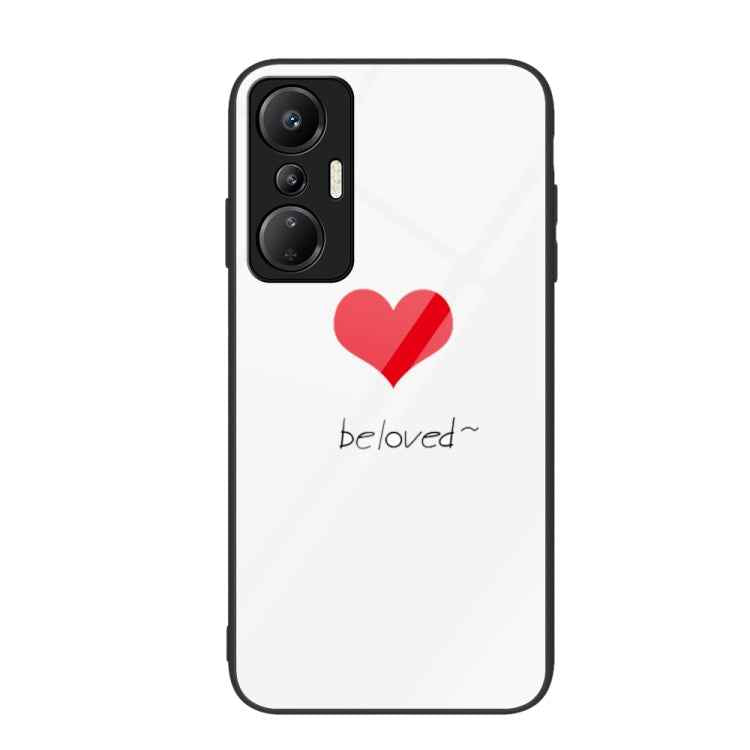 Colorful Painted Glass Phone Case, For Infinix Hot 20S