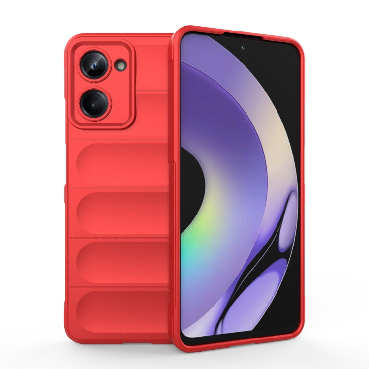 Magic Shield TPU + Flannel Phone Case, For Realme C65 4G Global, For Realme 10 Pro 5G, For Realme 10 Pro+ 5G, For Realme GT2 Pro