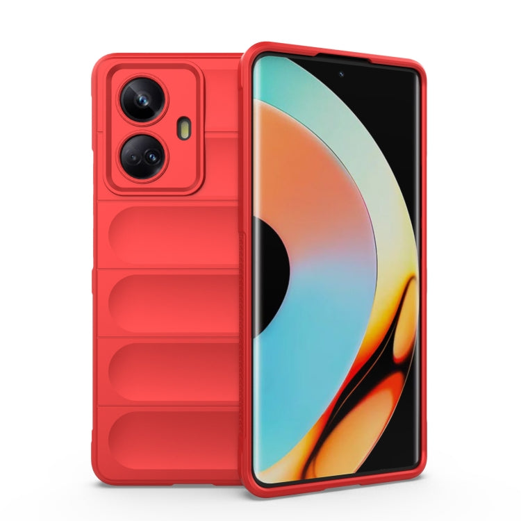 Magic Shield TPU + Flannel Phone Case, For Realme C65 4G Global, For Realme 10 Pro 5G, For Realme 10 Pro+ 5G, For Realme GT2 Pro