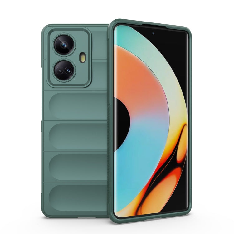 Magic Shield TPU + Flannel Phone Case, For Realme C65 4G Global, For Realme 10 Pro 5G, For Realme 10 Pro+ 5G, For Realme GT2 Pro