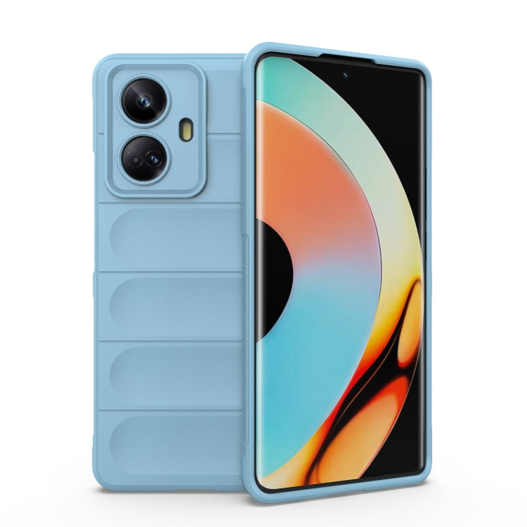 Magic Shield TPU + Flannel Phone Case, For Realme C65 4G Global, For Realme 10 Pro 5G, For Realme 10 Pro+ 5G, For Realme GT2 Pro