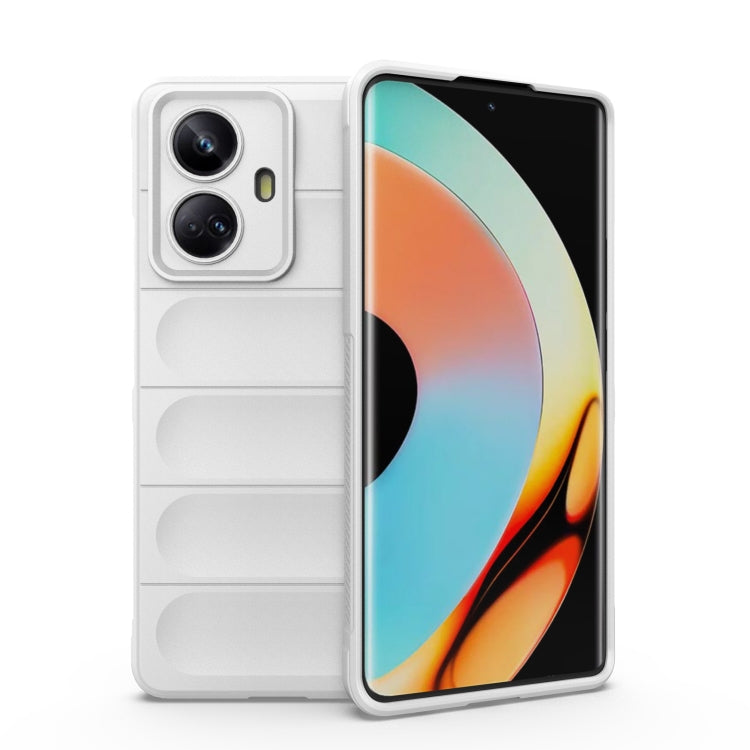 Magic Shield TPU + Flannel Phone Case, For Realme C65 4G Global, For Realme 10 Pro 5G, For Realme 10 Pro+ 5G, For Realme GT2 Pro