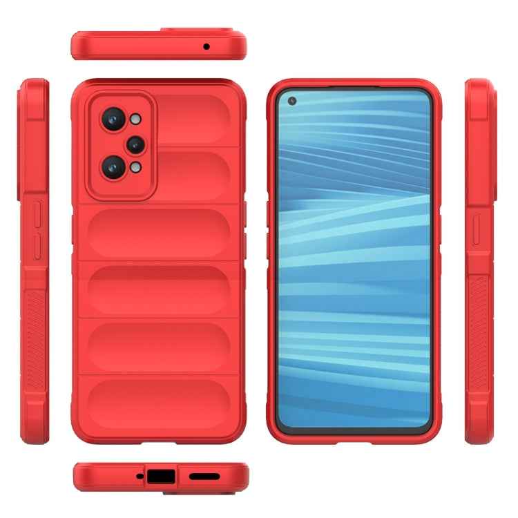 Magic Shield TPU + Flannel Phone Case, For Realme GT2