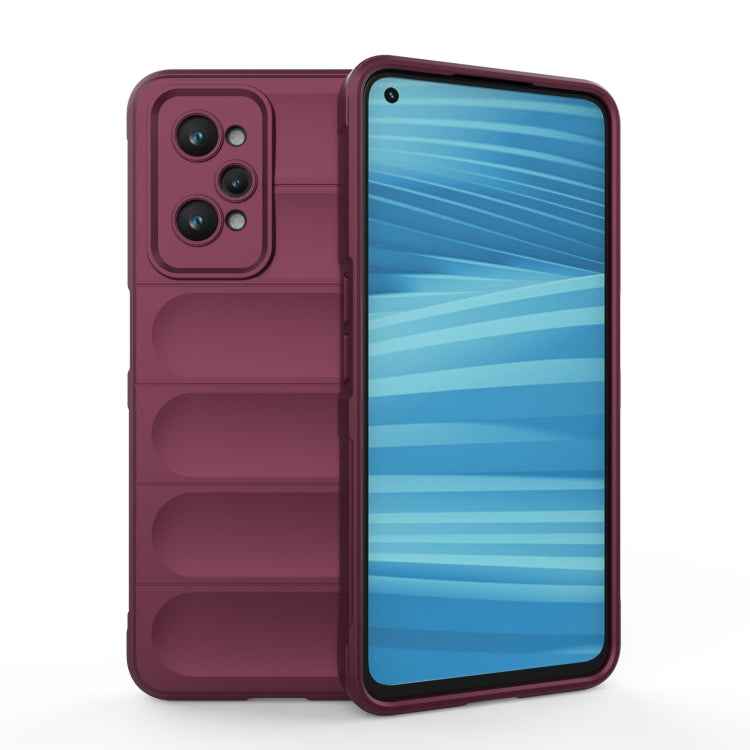 Magic Shield TPU + Flannel Phone Case, For Realme GT2
