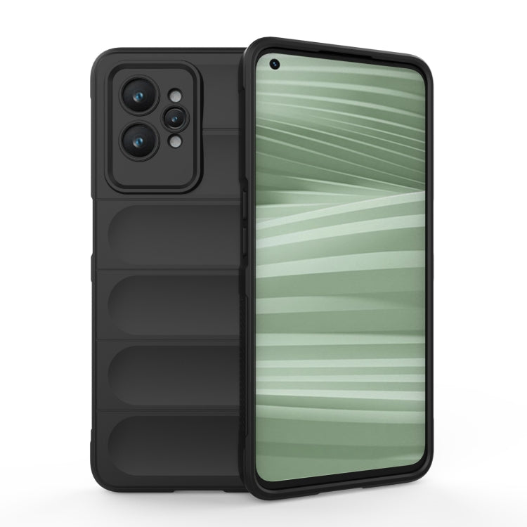 Magic Shield TPU + Flannel Phone Case, For Realme C65 4G Global, For Realme 10 Pro 5G, For Realme 10 Pro+ 5G, For Realme GT2 Pro