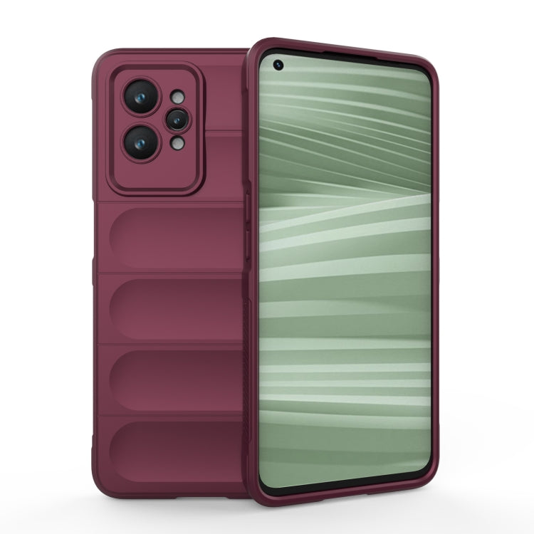 Magic Shield TPU + Flannel Phone Case, For Realme C65 4G Global, For Realme 10 Pro 5G, For Realme 10 Pro+ 5G, For Realme GT2 Pro
