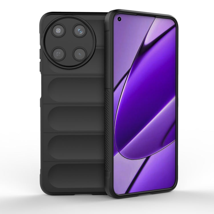 Magic Shield TPU + Flannel Phone Case, For Realme 12+ 5G Global, For Realme 12 Pro 5G / 12 Pro+, For Realme C67 4G Global, For Realme 11 4G Global