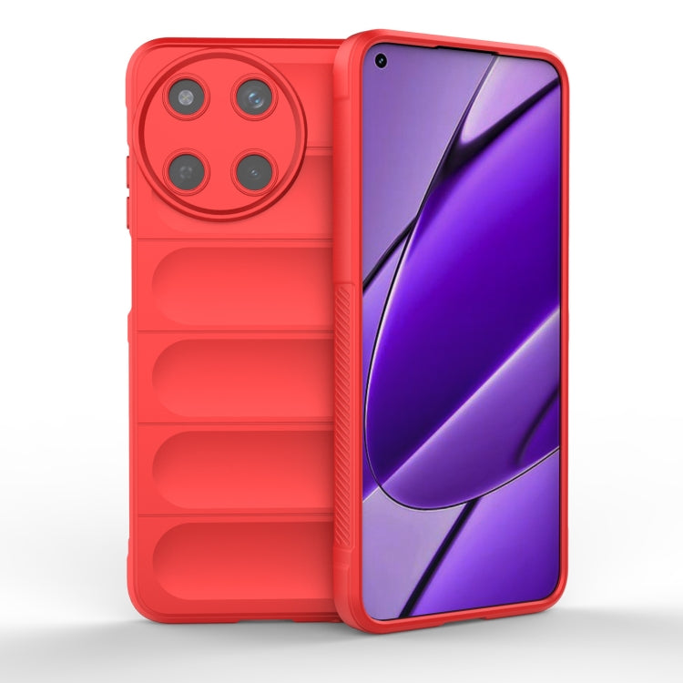Magic Shield TPU + Flannel Phone Case, For Realme 12+ 5G Global, For Realme 12 Pro 5G / 12 Pro+, For Realme C67 4G Global, For Realme 11 4G Global