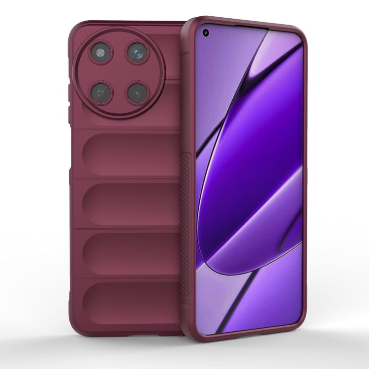 Magic Shield TPU + Flannel Phone Case, For Realme 12+ 5G Global, For Realme 12 Pro 5G / 12 Pro+, For Realme C67 4G Global, For Realme 11 4G Global