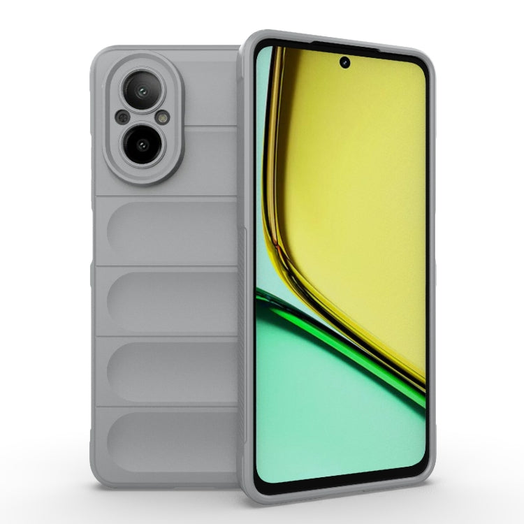 Magic Shield TPU + Flannel Phone Case, For Realme 12+ 5G Global, For Realme 12 Pro 5G / 12 Pro+, For Realme C67 4G Global, For Realme 11 4G Global