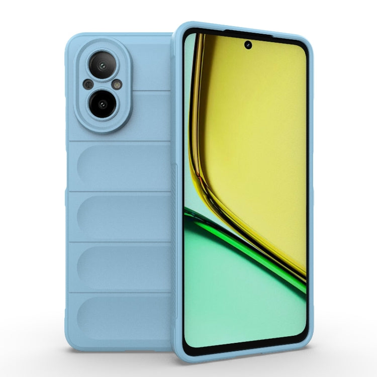 Magic Shield TPU + Flannel Phone Case, For Realme 12+ 5G Global, For Realme 12 Pro 5G / 12 Pro+, For Realme C67 4G Global, For Realme 11 4G Global