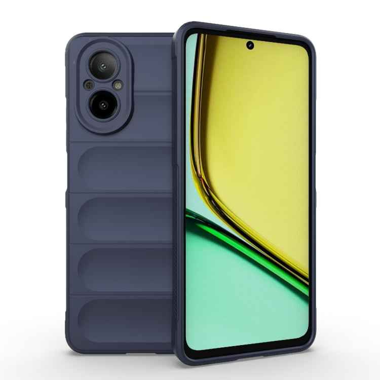 Magic Shield TPU + Flannel Phone Case, For Realme 12+ 5G Global, For Realme 12 Pro 5G / 12 Pro+, For Realme C67 4G Global, For Realme 11 4G Global