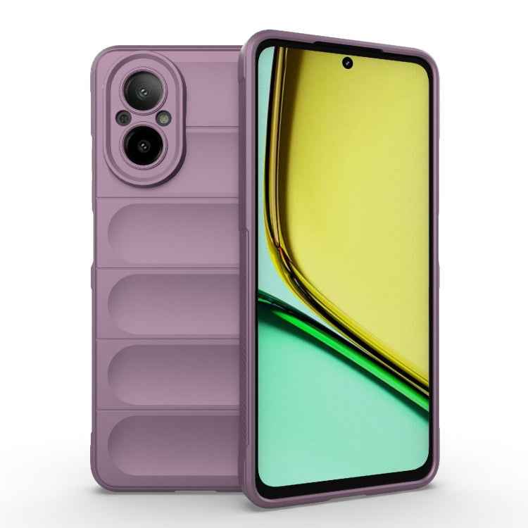 Magic Shield TPU + Flannel Phone Case, For Realme 12+ 5G Global, For Realme 12 Pro 5G / 12 Pro+, For Realme C67 4G Global, For Realme 11 4G Global