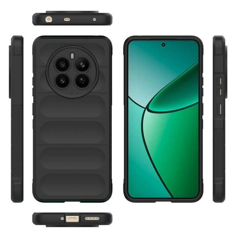 Magic Shield TPU + Flannel Phone Case, For Realme 12+ 5G Global, For Realme 12 Pro 5G / 12 Pro+, For Realme C67 4G Global, For Realme 11 4G Global