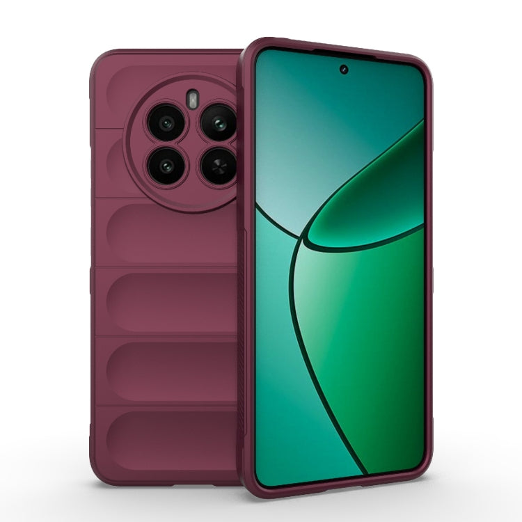 Magic Shield TPU + Flannel Phone Case, For Realme 12+ 5G Global, For Realme 12 Pro 5G / 12 Pro+, For Realme C67 4G Global, For Realme 11 4G Global