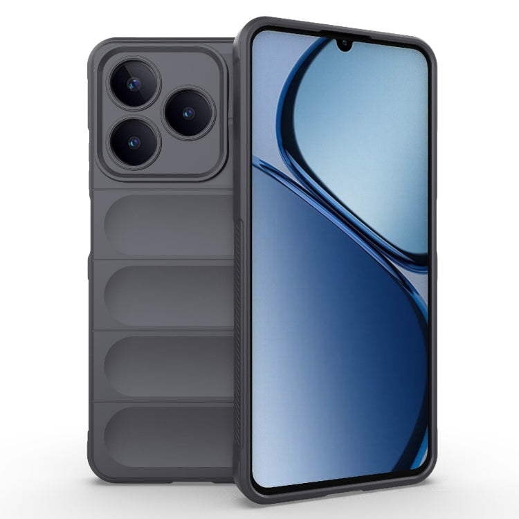 Magic Shield TPU + Flannel Phone Case, For Realme P2 Pro 5G Global, For Realme 13 Pro 5G Global, For Realme V60 5G, For Realme C63 4G Global
