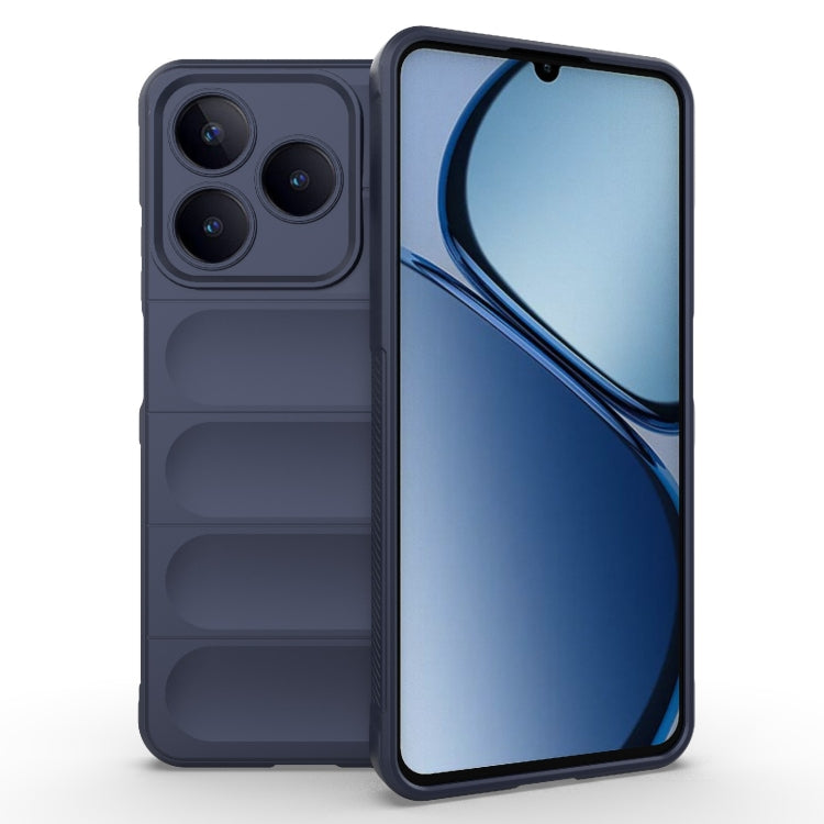 Magic Shield TPU + Flannel Phone Case, For Realme C63 4G Global, For Realme C61 4G Global, For Realme Narzo N63 4G Global, For Realme 12 5G Global