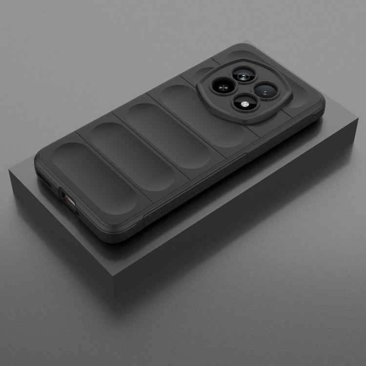 Magic Shield TPU + Flannel Phone Case, For Realme P2 Pro 5G Global, For Realme 13 Pro 5G Global, For Realme V60 5G, For Realme C63 4G Global