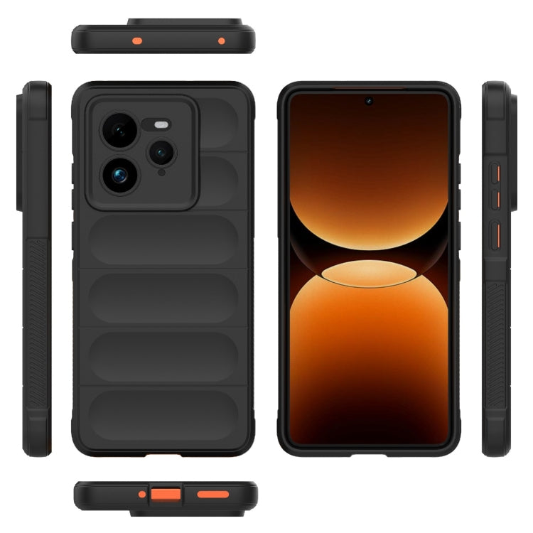 Magic Shield TPU + Flannel Phone Case, For Realme GT 7 Pro 5G, For Realme P2 Pro 5G Global, For Realme 13 Pro 5G Global, For Realme V60 5G